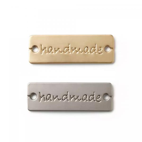 Handmade - zwei Metall Pins von Prym